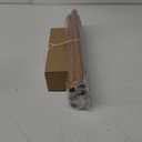 Long Wood Curtain Rods for Windows 66 to 120 Inch, Adjustable Decorative 1'' Heavy Duty Metal Curtain Rod with Modern Faux Wood Grain Finials, Rustic Farmhouse Bedroom Boho Drapery Pole