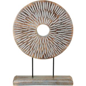 Farmhouse Table Sculpture Home Decor Statue Mandala Carved for Modern Home 10" x 14", Living Room, Fireplace Mantel Shelf, Table and Entryway Decor Stand KHST06 Farmhouse Table Sculpture Home Decor Statue Mandala Carved for Modern Home 10" x 14", Living Room, Fireplace Mantel Shelf, Table and Entryway Decor Stand KHST06