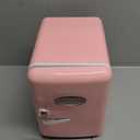 4L Mini Skincare Fridge, Makeup Cooler & Warmer, Blush Pink