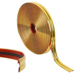 Peel and Stick Wall Trim Molding, 32.8FT Bendable Foldable Edge Corner Protecter Guards Decorative Strips, Wall Corner Trim Molding for Wall, Corner, Window, Table, Furniture