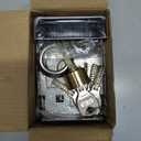 Home Safety Vertical Keyway Cylinder Deadbolt Rim Lock Set Exterior Door Anti-Theft Door Locks