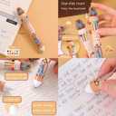 2 x KEYDUACU Capybara Juniors Pencil Case - Large Capacity School Supplies Bag with Pencil Set and 10 Color Pencil Case (Beige)