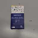 WRITECH Gel Pens Fine Point:0.5mm Silent Retractable Extra Fine Needle Point Smooth Writing Pen Set No Smear Smudge Black Large Ink Click Pen Non Bleed 8ct for Journaling Drawing Sketching Notetaking