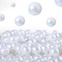 Ball Pit Balls for Kids, Plastic Refill 2.2 Inch Balls, 100 Pack, Bright Colors, Phthalate and BPA Free, Includes a Reusable Storage Bag with Zipper