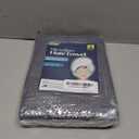 HOMEXCEL 2 Pack Large Microfiber Hair Towels Waffle Weave- 40 x 26.5 inches Fast Drying Turbans for Long, Thick, Curly Hair - Anti Frizz Wrap with Elastic Strap, Black/Grey