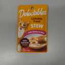 Hartz Delectables Non-Seafood Stew Lickable Wet Cat Treats, Chicken & Beef, 1.4 Ounce (Pack of 12) (BB: October 15, 2027)