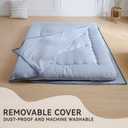 Japanese Floor Mattress,3.5" Thicken Futon Mattress Tatami Mat, Twin