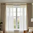 Double Curtain Rods 72-144”(6-12 Feet) for Windows, 1 Inch Diameter Front and 5/8 Inch Back Drapery Rod with Solid Aluminum Brackets, Heavy Duty Telescoping Dual Curtains Poles, White Wood Grain