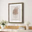 Picrit 22x28 Rustic Brown Poster Frame, Picture Frame for Wall, 3 Pack