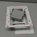 Legrand Pass & Seymour TV3LVKITWCC2 3 Gang Recessed TV Box with Low Voltage Kit, White (1 Count)