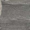 Upgraded Waffle Bath Mat, Super Absorbent Non Slip Bath Mats for Bathroom Floor, Machine Washable Bathroom Rugs with Tassels, Rubber Backed Bathroom Mats, Ultra Soft, 18" x 30", DarkGrey & Cream