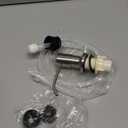 Commercial Kitchen Hand Soap Dispenser Pump, Brushed Nickel, Stainless Steel Liquid Soap Dispenser with 47" No-Spill Extension Tube