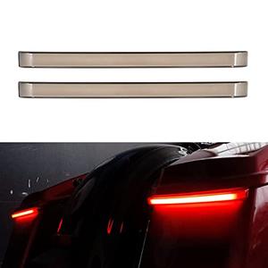 HDBUBALUS Saddlebag Tail Light LED Running Brake Sequential Turn Signal Lamp Fit for Harley Touring Electra Glide Street Road Glide 2014-Later Smoke Lens