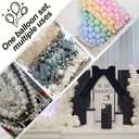 Pearl White Linking Balloons, 100PCS 6 Inch Pearl Color Quick Link Balloons for Making Balloon Wall Heart Arch, Tails Balloon for Wedding Birthday Baby Shower Engagement Graduation Party Decorations