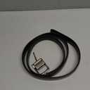 Haggar mens 2-in-1 Reversible Leather Belt for Dress Pants, Suits, Khakis - Classic, Business Casual, Formal, Work (X-Large (42-44), Cognac/Black Stretch)