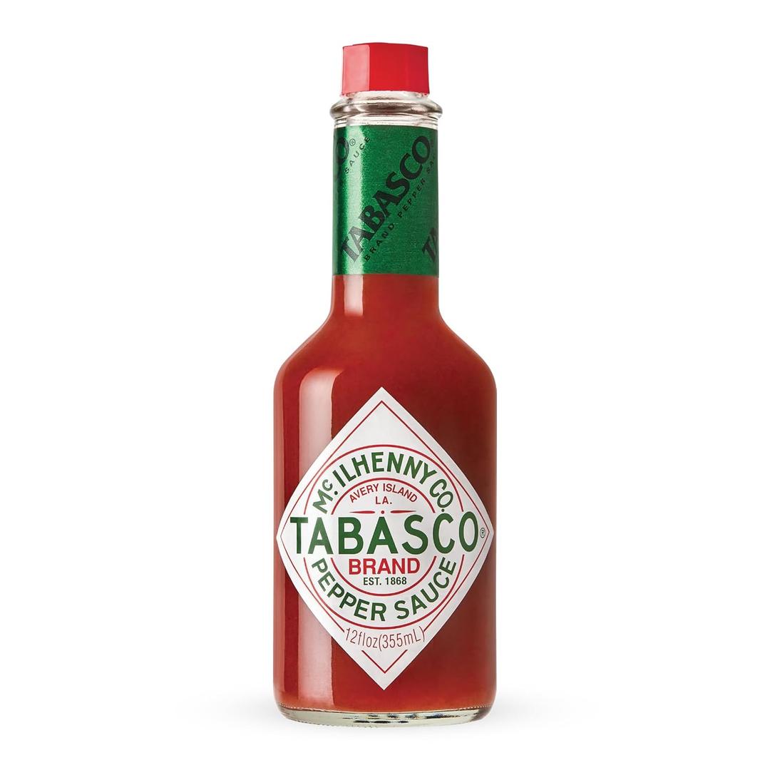 Tabasco Original Red Flavor Hot Sauce (12 Ounce) (EXP 05/31/26)