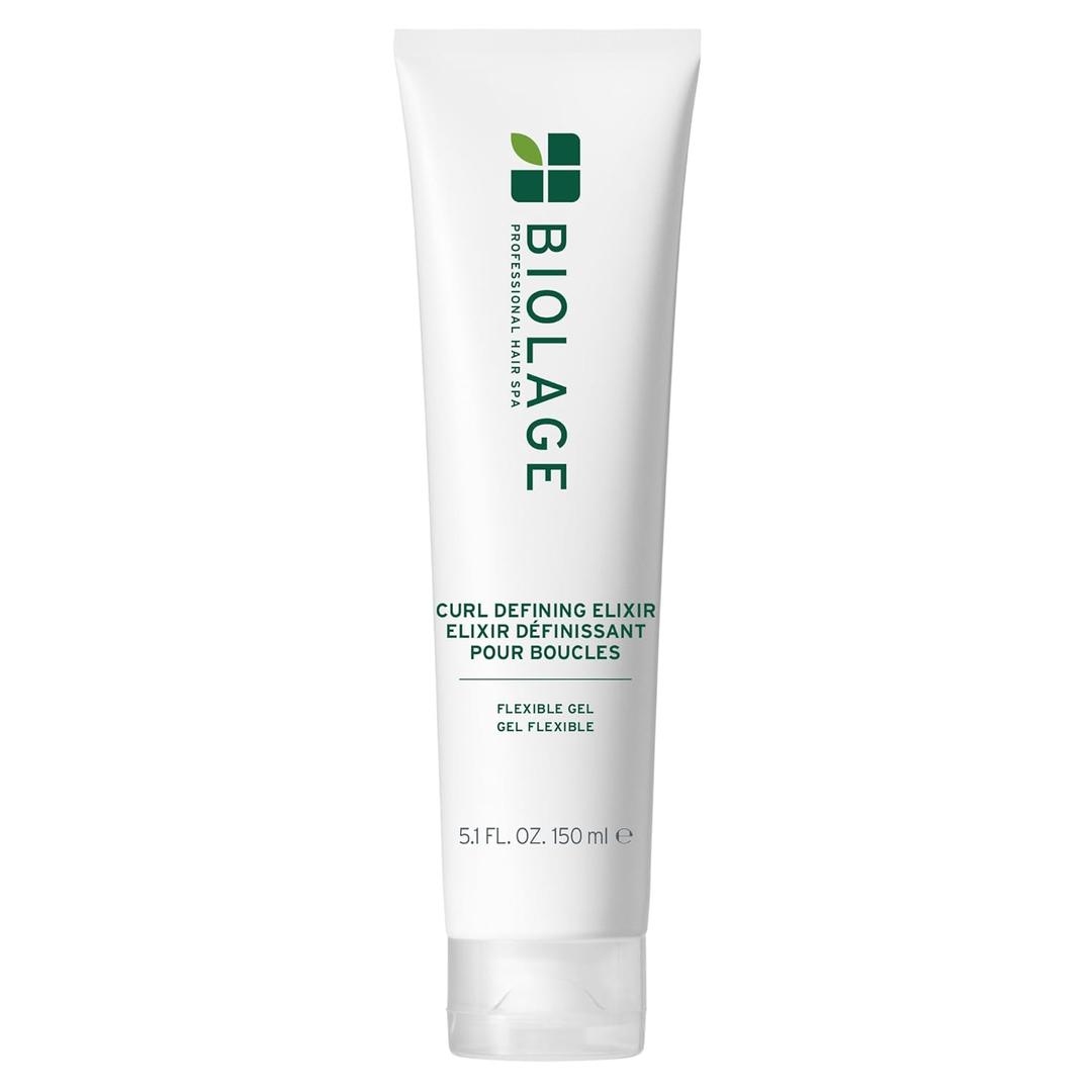 Biolage Curl Defining Elixir - Lasting Curl Control, Anti-Frizz, Shine Enhancing, Natural Movement, Vegan & Paraben-Free (5.1 Fl Oz (Pack of 1))