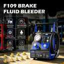 MR CARTOOL F109 Automatic Brake Bleeder Kit, 110V Electric with 9 Adapters