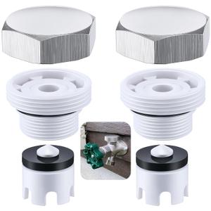 2 Pack Vacuum Breaker Repair Kit Replacement for VACVBKX1B Heavy Duty Metal Vacuum Breaker Replacement Kit for Traditional Anti Siphon Frost Free Sillcock Valves Anti Siphon Valve Repair Kit