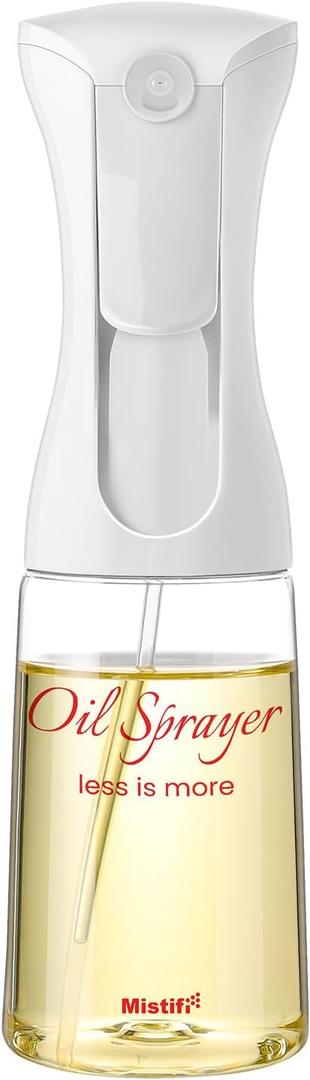 Mistifi Oliver Oil Sprayer for cooking, Spray bottle 6oz, Non-Aerosol Refillable Dispenser Oil Mister FS600 Less is More