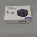 Magicteam White Noise Machine with 20 Non Looping Natural Soothing Sounds Memory Function 32 Levels of Volume Powered by AC or USB and Sleep Sound Timer Therapy for Baby Kids Adults Black