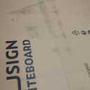 Magnetic White Board Hanging 36" x 48" for Office, Class, Home, Sliver Aluminum Frame, 1 Dry-Erase Eraser, 2 Multicolor Marker, 4 Magnetic Pins, Students, Teachers