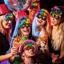 27 Packs Purim Story Character Scratch Paper,DIY Rainbow Magic Scratch Off Paper Art Craft Cards for Purim Day Jewish Holiday Party Favors Supplies