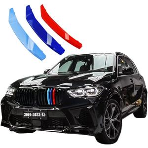Automotive Grille Inserts compatible with BMW X5 G05 2019-2023 7-Beam only(not for dual style grilles),Front Grill Accessories