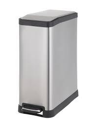 Home Zone Living, Trash Bin 45L 11.88 Gallons Fits 13Gallon Trash Bag