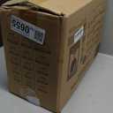 KOMUEE 10 Packs 30 oz Glass Meal Prep Containers,Glass Food Storage Containers with Lids,Airtight Lunch Bento Boxes,Microwave,Freezer and Dishwasher,Gray