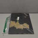 Meking Product Photography Backdrops, Black Double Sided Matte and Reflective Background for Food,Makeup, Jewelry and Other Small Product,2PCS 15.7x11.8in Photo Backdrop Boards with 2PCS Bracket