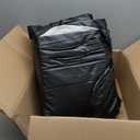 Queen Air Mattress with Built-in Pump, 16" Elevated Inflatable Bed for Home & Guests, Self-Inflating Blow Up Mattress with Flocked Top & Storage Bag, 660lb Max Weight, Matt Black