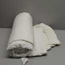 WDCOZY Ivory Twin Quit Size Bedding Sets with Pillow Sham, Lightweight Soft Bedspread Coverlet, Quilted Blanket Thin Comforter Bed Cover for All Season, 2 Pieces, 68x90 inches (Ivory (Warm Yellow Tint))