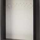 Amazon Basics Shadow Box Wood Rectangular Frame, 8" x 10", Black