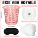 LemonRoad 2 Pack Funny Baby Shower Diaper Games Activities Kits Toss the Diaper in the Pail Hilarious Gender Reveal Games Prizes Accessories for Boys Girls Women Men (Pink)