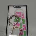 6+6 Pack Bling Case for Samsung Galaxy Watch 7 44mm Screen Protector, Sparkling Rhinestone Hard PC Case + HD Anti-Fog Tempered Glass Film, Waterproof Face Cover Set for Galaxy Watch 7 44mm (Black/Pink/Silver/Rose Gold/Starlight/Clear)