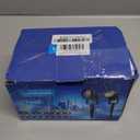 Warm White Spot lights Outdoor, 12W 3000K Landscape Spot Lights, IP65 Waterproof Garden Lighting, Metal Case COB LED Lights for Lawn Lamp US 3- Plug Yard Christmas Decoration with Stakes(2 Pack)