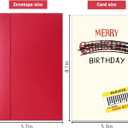 Funny Birthday Card for Him Her, Gag Discount Tag Design, Unique Holiday Birthday Gift for Friends Family Coworker, Sarcastic December & January Bday Card, Christmas Promotion Gift