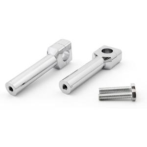 6" Motorcycle Handlebar Handle Riser Set Fit For Harley Davidson 1" Bar Chrome