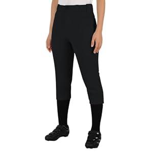 beroy Softball Pants Women Ladies Baseball Pant Fastpitch Practice-Tournament(Black, L)
