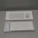 Bluetooth Keyboard and Mouse for Mac, Rechargeable, Mini Size, Ultra Slim, Quiet Typing, 4 Level DPI, Wireless Keyboard and Mouse Compatible with Mac, iPad, iPhone, MacBook Air/Pro