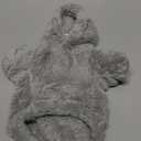 Fuzzy Dog Sweaters for Small Dogs Soft Double-Sided Plush Fleece Pet Sweater Dog Hoodie Clothes Coats Sherpa Hooded Sweatshirt, Grey, XS