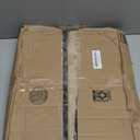 SNOWCLAD Stainless Steel Cutting Board,Double Sided Steel Cutting Board Set for kitchen,Stainless Steel/Wheat straw pp Large for meat,Dishwasher Safe [16 * 11+12 * 8.3 Inch]