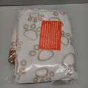 Stuffed Brown Soft Dog Blanket for French Bulldog Gifts, 32x40 inches, Premium Brown Flannel Fleece Blanket, Newborn Puppy Kitten Boy Essentials