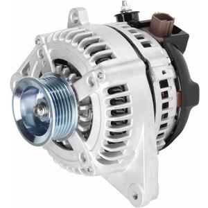 New Alternator for Toyota Highlander 3.3L 2004-2007, for Toyota Sienna 3.3L 2004-2006, for Lexus RX330 3.3L 2004-2006, 130AMP 12V, Replace# 400-52140R 11032