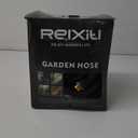 Relxitl Garden Hose, Flexible Water Hose, Ultra Lightweight Non-Expanding hose with 10 Function Sprayer, Leak proof, Pressure Resistant for Yard, Outdoor (Black, 50FT)