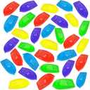 ArtCreativity Blow Mold Toy Boats for Kids, Set of 36, Floating Plastic Pool and Bath Tub Toys in Vibrant Colors, Summer Water Toys for Lake, Beach, Bathtub, Cute Party Favors for Boys and Girls