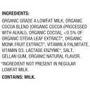 Horizon Organic Shelf Stable No Added Sugar 1% Lowfat Chocolate Milk, 12ct (EXP 11/30/26)