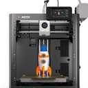 Flashforge AD5X Multicolor 3D Printer, 600mm/s High-Speed 3D Printer with 300C Nozzle, Auto Leveling and PEI Flexible Plate, 220x 220 x220mm