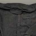 Alex Vando Mens Button Down Shirts Regular Fit Long Sleeve Casual Plaid Flannel Shirt,Black,XXL